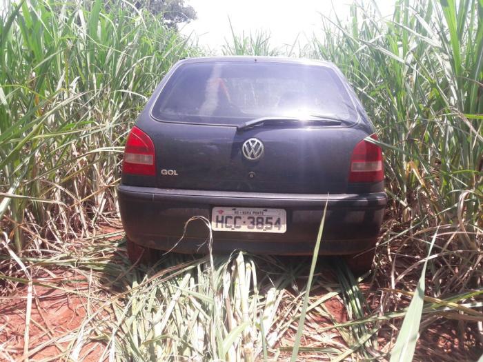 Veiculo roubado em Minas é localizado na Fazenda Alvorada - Foto: Portal NC