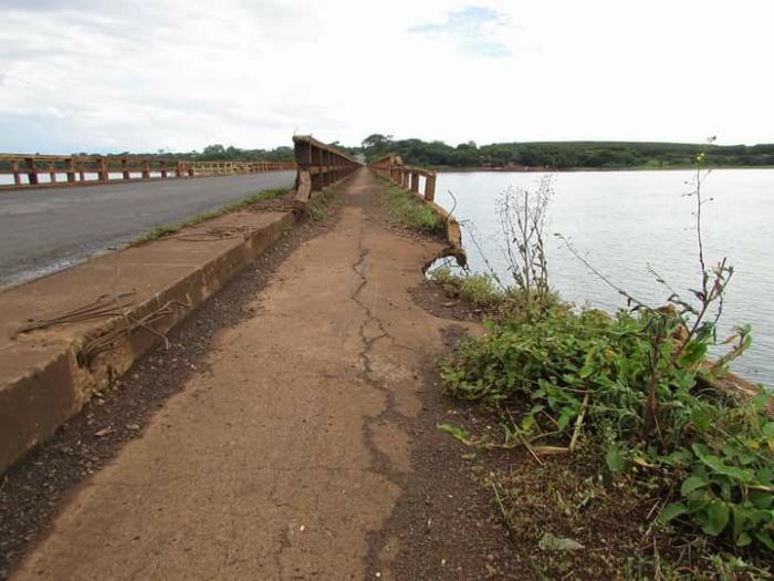 Defesa Civil de Colômbia quer reparos urgentes na ponte do Rio Grande - Foto: Maria Inácia 