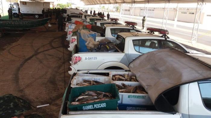 Polícias Federal e Ambiental estiveram em Barretos no início da semana - Foto: 