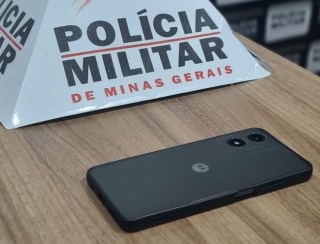 Polícia Militar recupera celular furtado em Planura