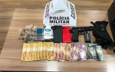 Polícia Militar detém seis pessoas e apreende drogas em Planura