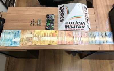 Polícia Militar prende homem por tráfico de drogas em Planura