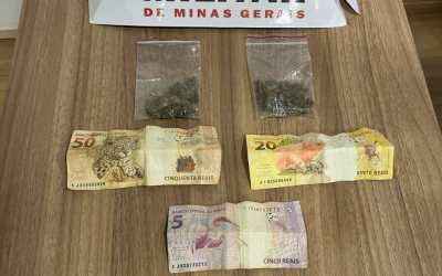 Menor é apreendido por tráfico de drogas em bar no centro de Planura